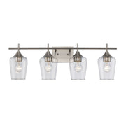 Kieran 4-Light 28.75" Vanity Light in Brushed Nickel