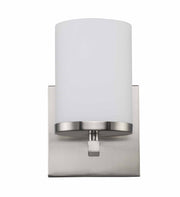 Nico 1-Light 7.6" Bath Sconce in Brushed Nickel