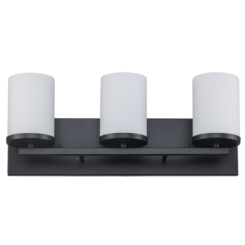 Nico 3-Light 20" Vanity Light in Black