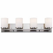 Nico 4-Light 29" Vanity Light in Brushed Nickel