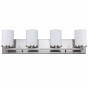 Nico 4-Light 29" Vanity Light in Brushed Nickel