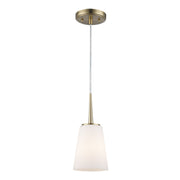 ClassicHorizon 5.25" Mini Pendant in Antique Gold