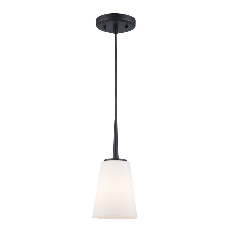 ClassicHorizon 5.25" Mini Pendant in Black