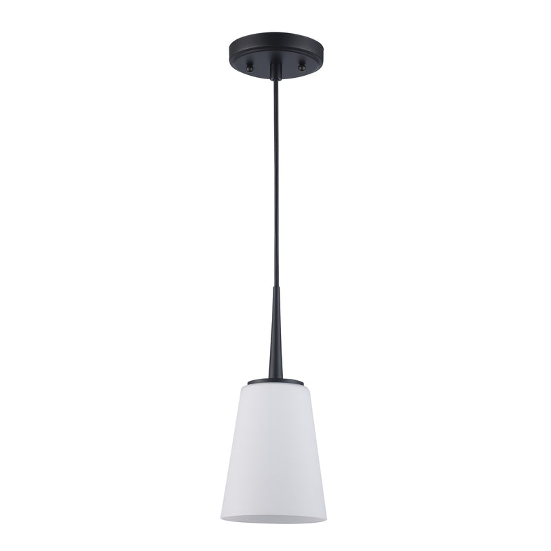 ClassicHorizon 5.25" Mini Pendant in Black