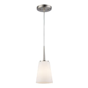 ClassicHorizon 5.25" Mini Pendant in Brushed Nickel