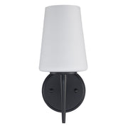 ClassicHorizon 11.6" Bath Sconce in Black