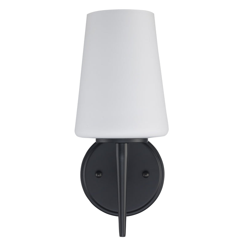 ClassicHorizon 11.6" Bath Sconce in Black