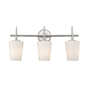 ClassicHorizon 3-Light 24.4" Vanity Light in Brushed Nickel