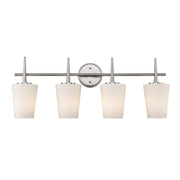 ClassicHorizon 4-Light 31" Vanity Light in Brushed Nickel