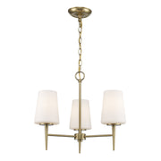 ClassicHorizon 3-Light 20.55" Chandelier in Antique Gold