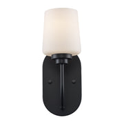 Liora 1-Light 11.4" Bath Sconce in Black