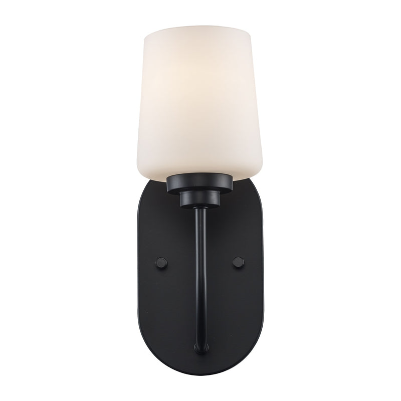 Liora 1-Light 11.4" Bath Sconce in Black