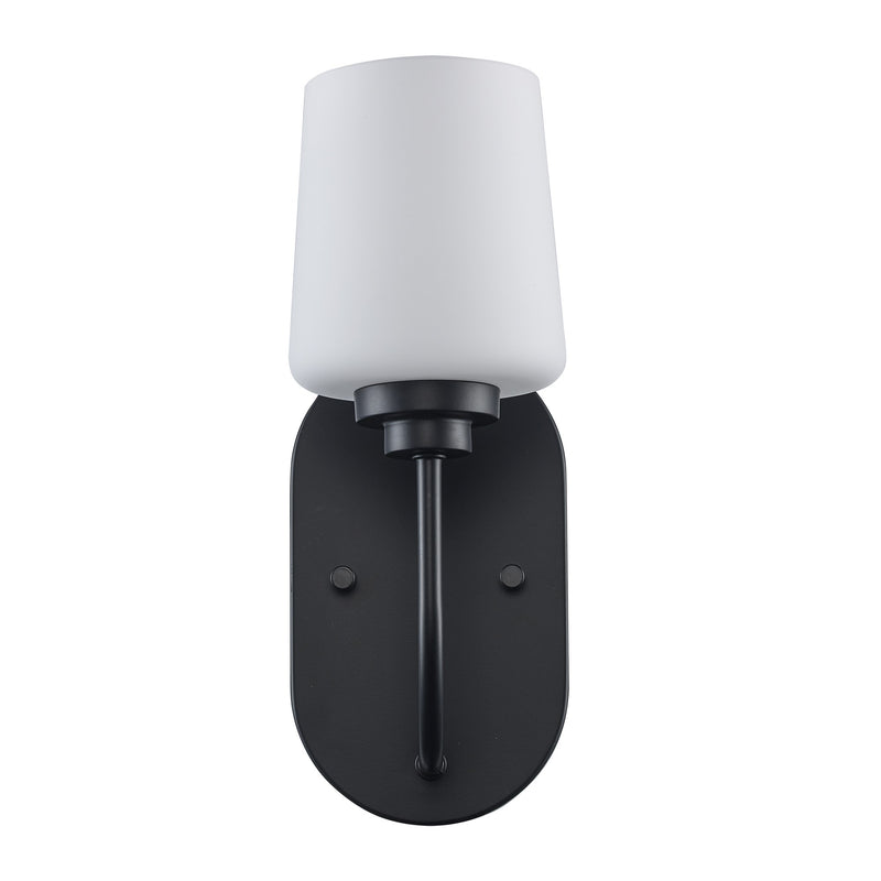 Liora 1-Light 11.4" Bath Sconce in Black