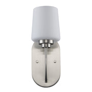 Liora 1-Light 11.4" Bath Sconce in Brushed Nickel