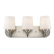 Liora 3-Light 18" Vanity Light in Brushed Nickel
