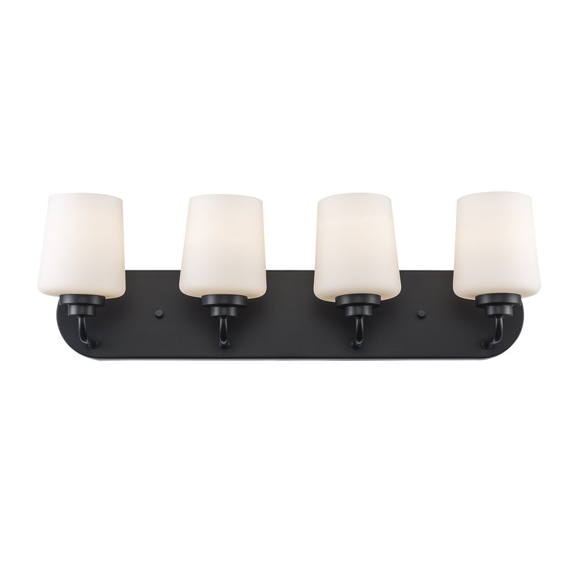 Liora 4-Light 24.4" Vanity Light in Black