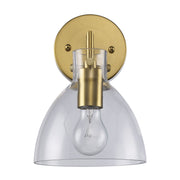 Stoneglad 1-Light 10" Bath Sconce in Antique Gold