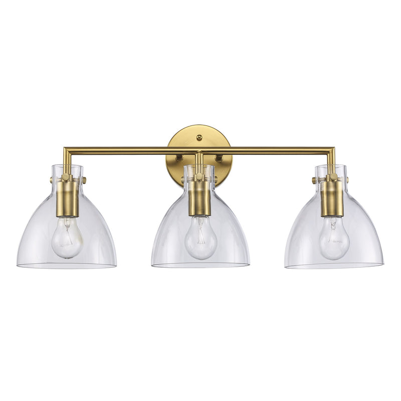 Stoneglad 3-Light 24" Vanity Light in Antique Gold
