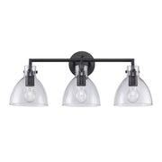 Stoneglad 3-Light 24" Vanity Light in Black