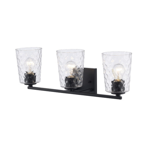 Marina 3-Light 24" Vanity Light in Black