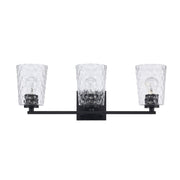 Marina 3-Light 24" Vanity Light in Black