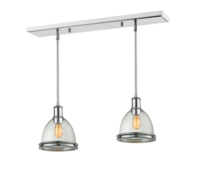 Mason 1 Light 30" Linear Pendant in Chrome