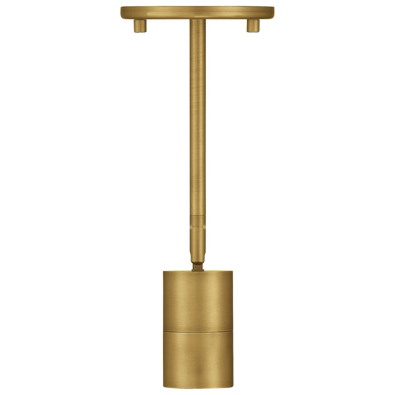 Cafe Dual Mount LED Semi-Flush Mount in Antique Brushed Brass