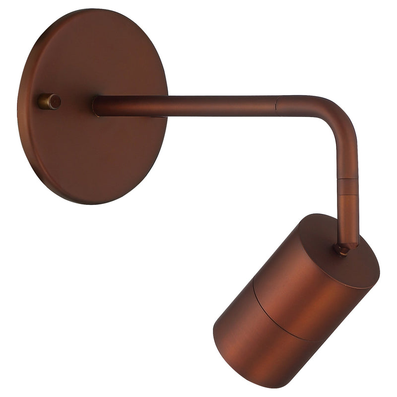 Cafe Dual Mount LED Semi-Flush Mount in Bronze