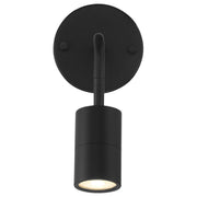 Cafe Dual Mount LED Semi-Flush Mount in Matte Black