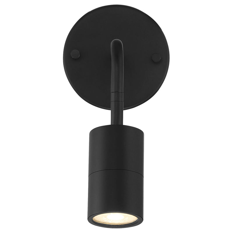 Cafe Dual Mount LED Semi-Flush Mount in Matte Black