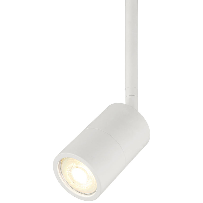 Cafe Dual Mount LED Semi-Flush Mount in Matte White