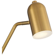 Lizbo LED Reading Light in Antique Brushed Brass