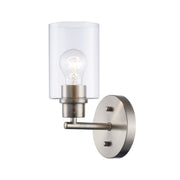 Kai 1-Light 10.25" Bath Sconce in Brushed Nickel