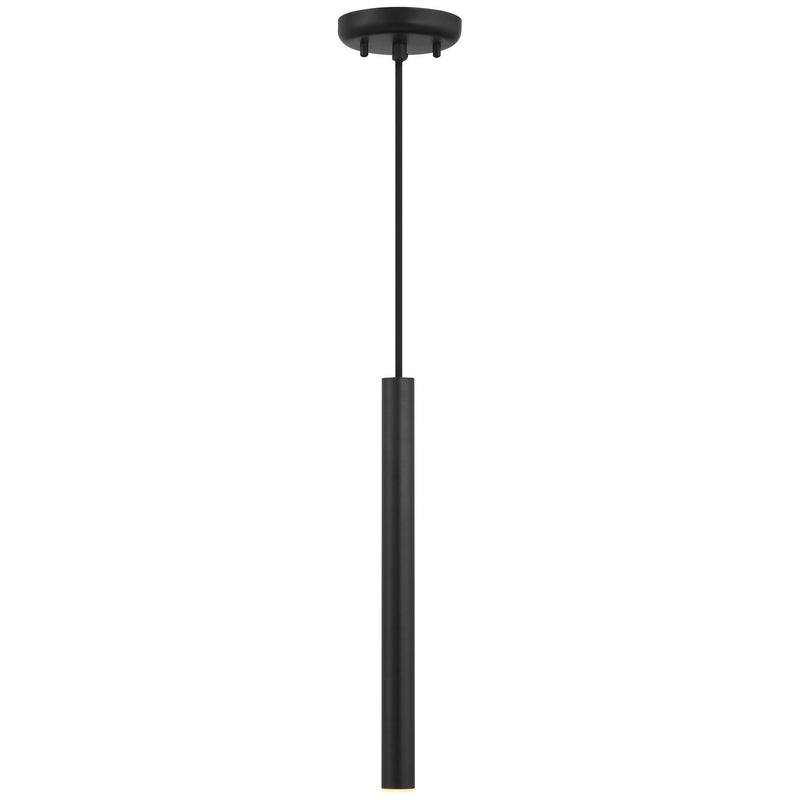 Pipeline LED Pendant in Matte Black