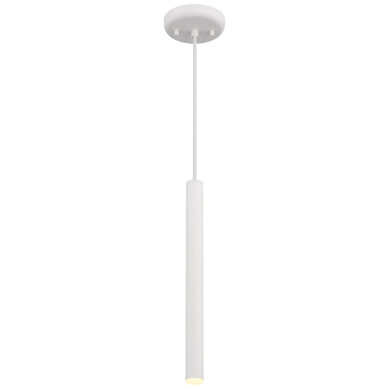 Pipeline LED Pendant in Matte White