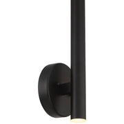 Pipeline 2-Light LED Wall Sconce in Matte Black