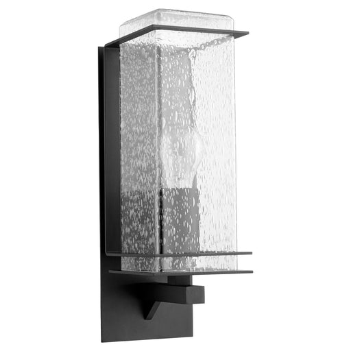 Balboa 18" 1 Light Outdoor Wall Lantern in Textured Black