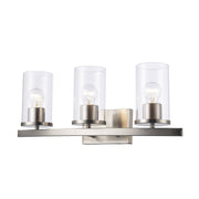 Carter 3-Light 23" Vanity Light in Brushed Nickel