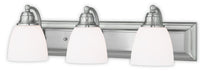 Springfield 3 Light Bath Vanity in Brushed Nickel
