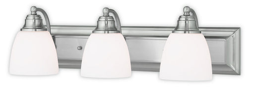 Springfield 3 Light Bath Vanity in Brushed Nickel