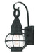 Newburyport 1 Light Wall Lantern in Black