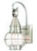 Newburyport 1 Light Wall Lantern in Brushed Nickel