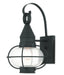 Newburyport 1 Light Wall Lantern in Black