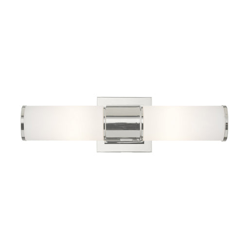 Weston 2 Light ADA Wall Sconce/ Bath Vanity in Polished Nickel