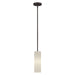 Meridian 1 Light Mini Pendant in English Bronze