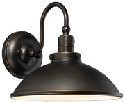 Baytree Lane LED Outdoor Wall Sconce in Oil Rubbed Bronze w/Gold Highlights