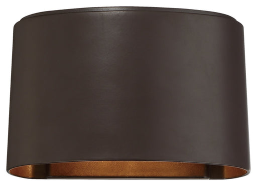 Everton Rain LED Outdoor Wall Sconce in Dorian Bronze