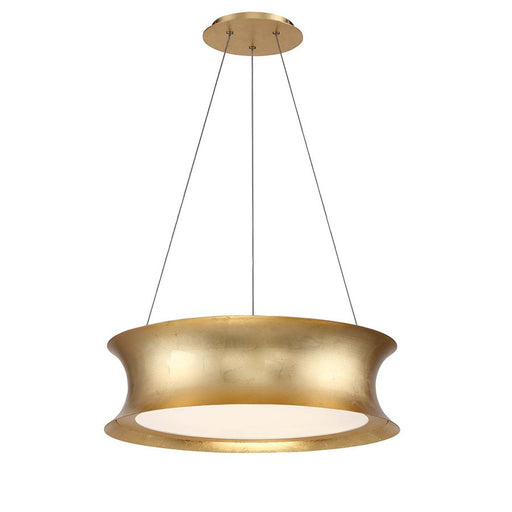 Tango Pendant in Gold Leaf
