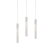 Magic 3-Light Round Pendant in Polished Nickel