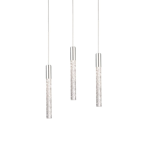 Magic 3-Light Round Pendant in Polished Nickel